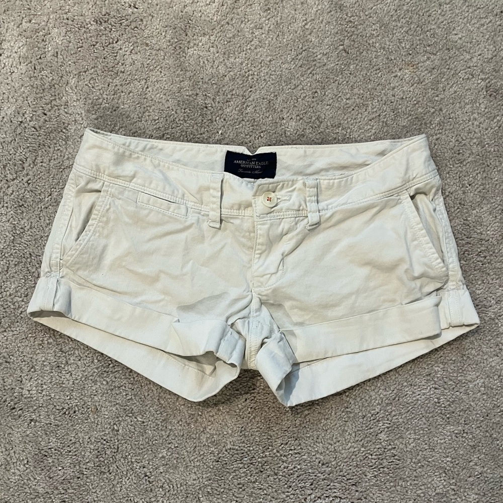 White AE Shorts